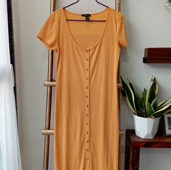 Forever 21 Ribbed Maxi Dress - Picture 3 of 13